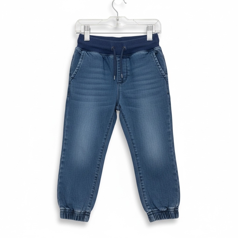 Carter's Denim Blue Kids Joggers - Picture 3 of 3